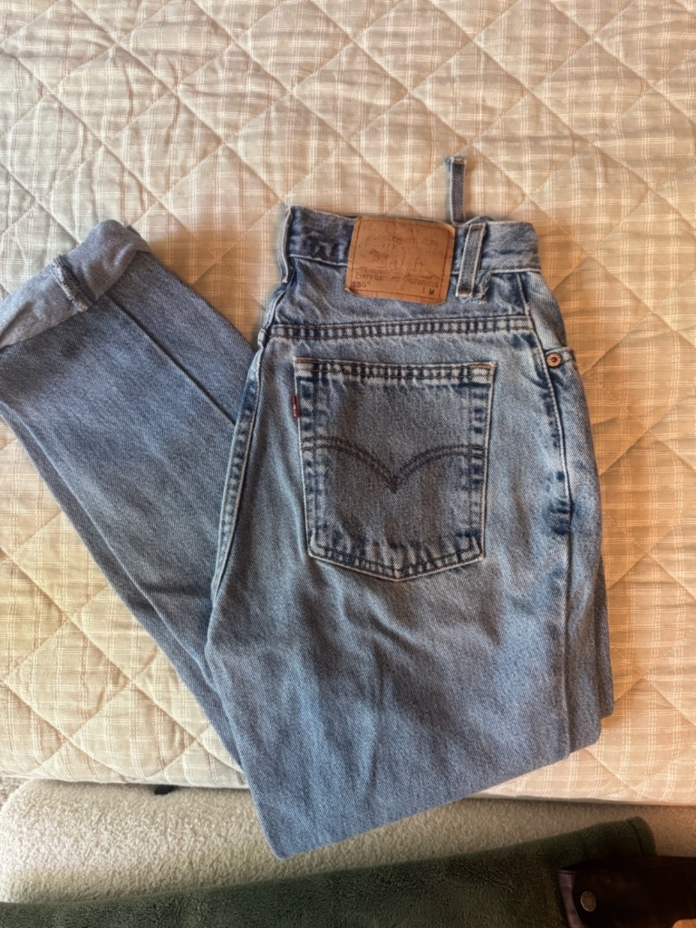 Levi's Light Blue Straight Leg Jeans